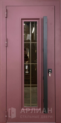 Фото «Со стеклом дверь антивандальная  для частного дома №20»