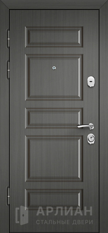 Фото №2 «Утепленная наружная входная дверь с отделкой цвета венге №17»